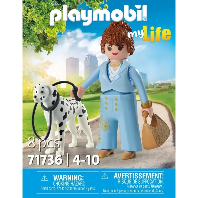 Geschäftsfrau und Dalmatiner Simulationsspiel Playmobil Geschäftsfrau und Dalmatiner Simulationsspiel Playmobil