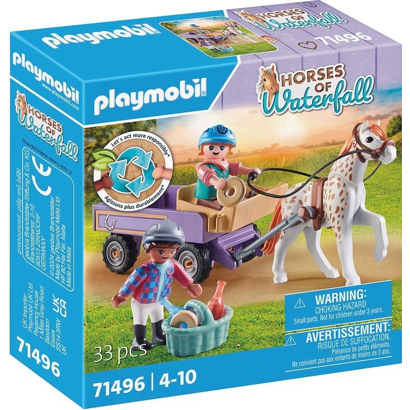 Baukäste für Kinder + Kutsche und Pony Playmobil Baukäste für Kinder + Kutsche und Pony Playmobil