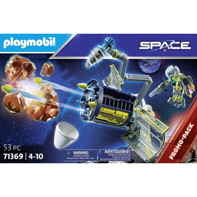 Weltraum-Astronauten- und Satelliten-Bausatz Playmobil