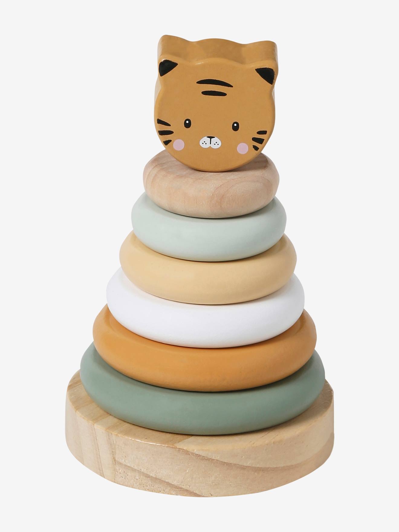 Baby Stapelturm TANSANIA aus Holz FSC®