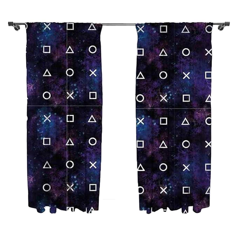 Playstation Nebula Curtains 54in x schwarz
