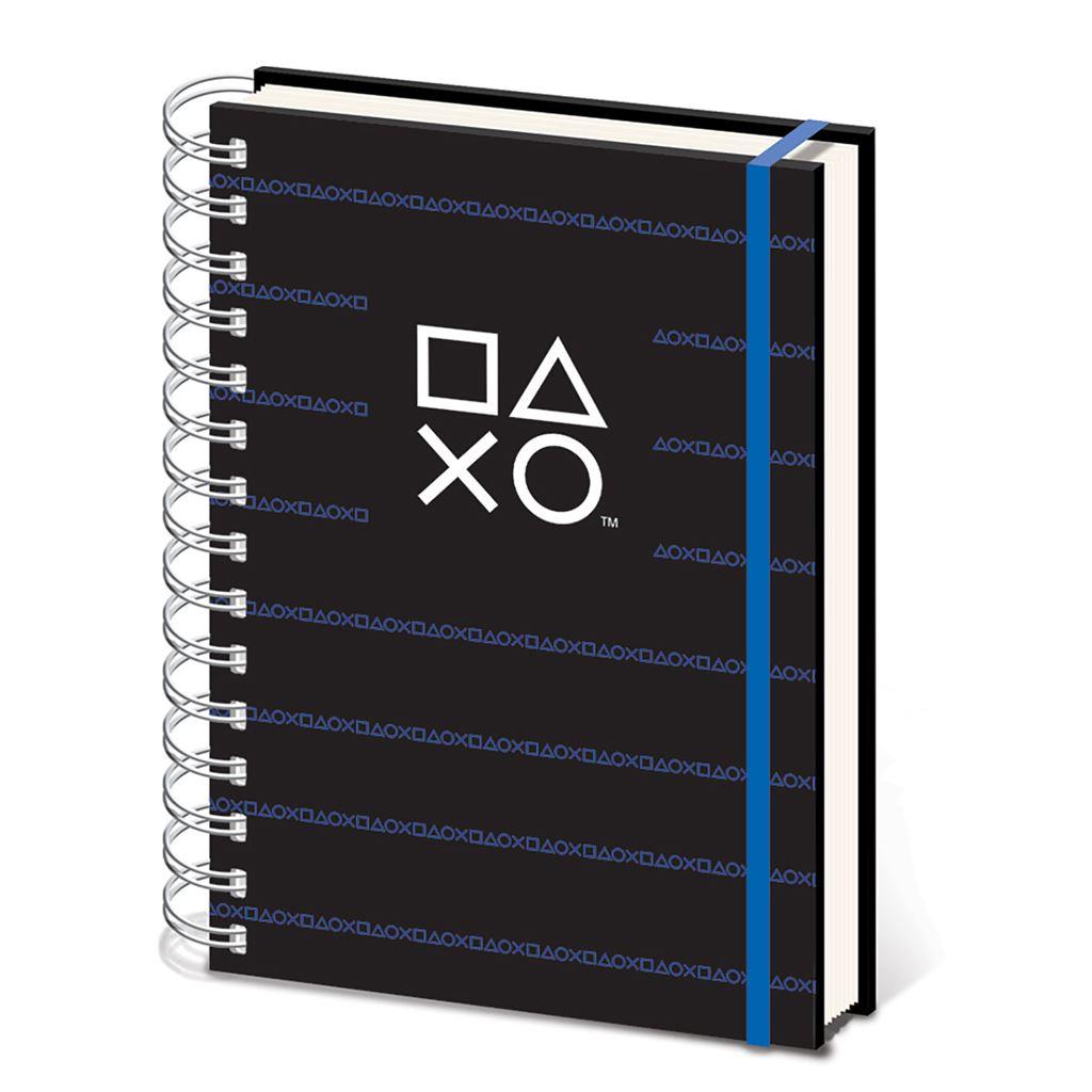 Playstation Pinstripe A5 drahtgebundenes Notizbuch One Size