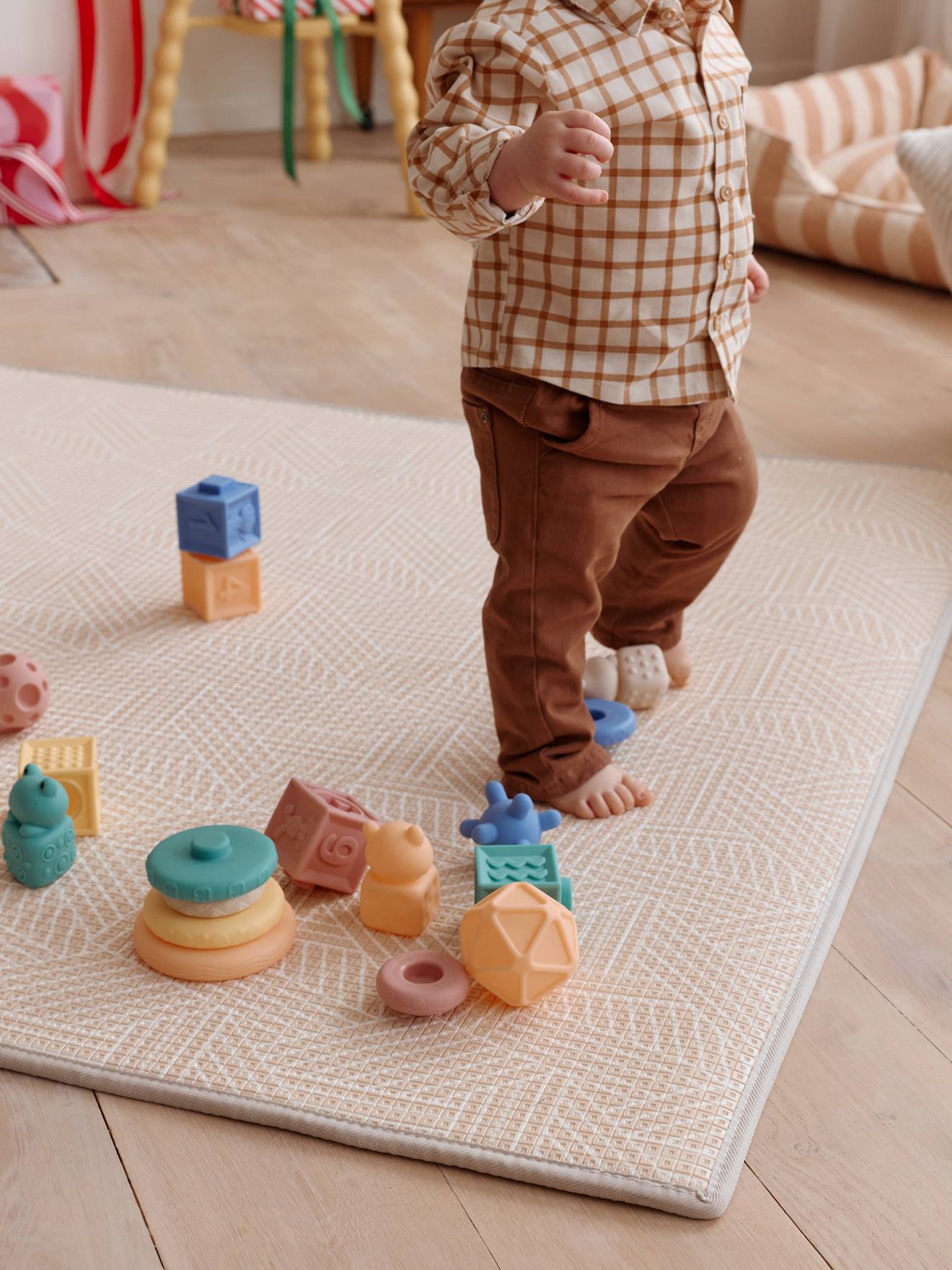 Große Schaumstoff-Spielmatte Baby