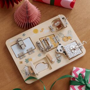 2-in-1-Schlossbrett aus FSC®-Holz