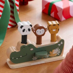 Baby Pop-up-Spiel TANSANIA aus Holz FSC®