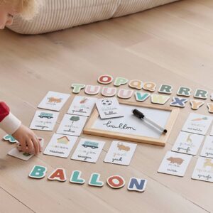 Buchstaben-Lernspiel aus Holz FSC® für Kinder