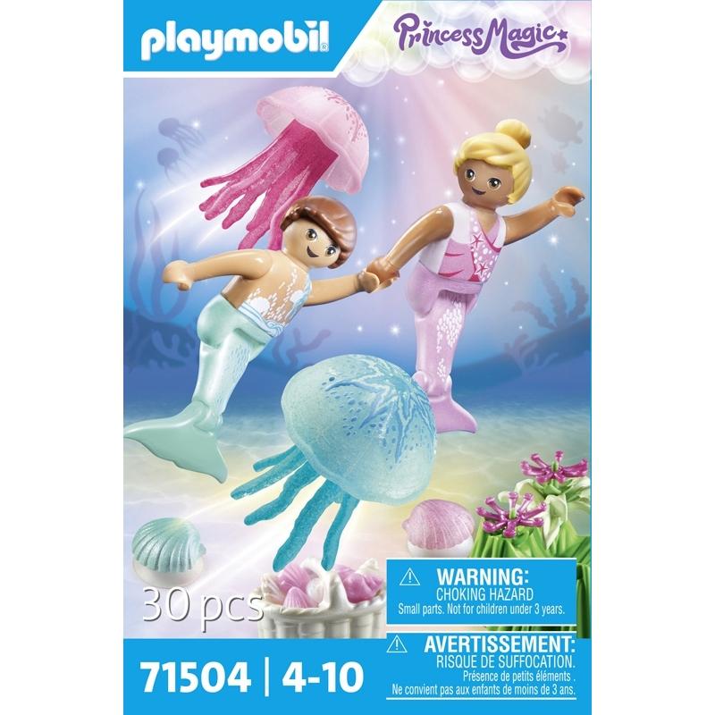Kindersimulationsspiel Meerjungfrauen und Muscheln Playmobil