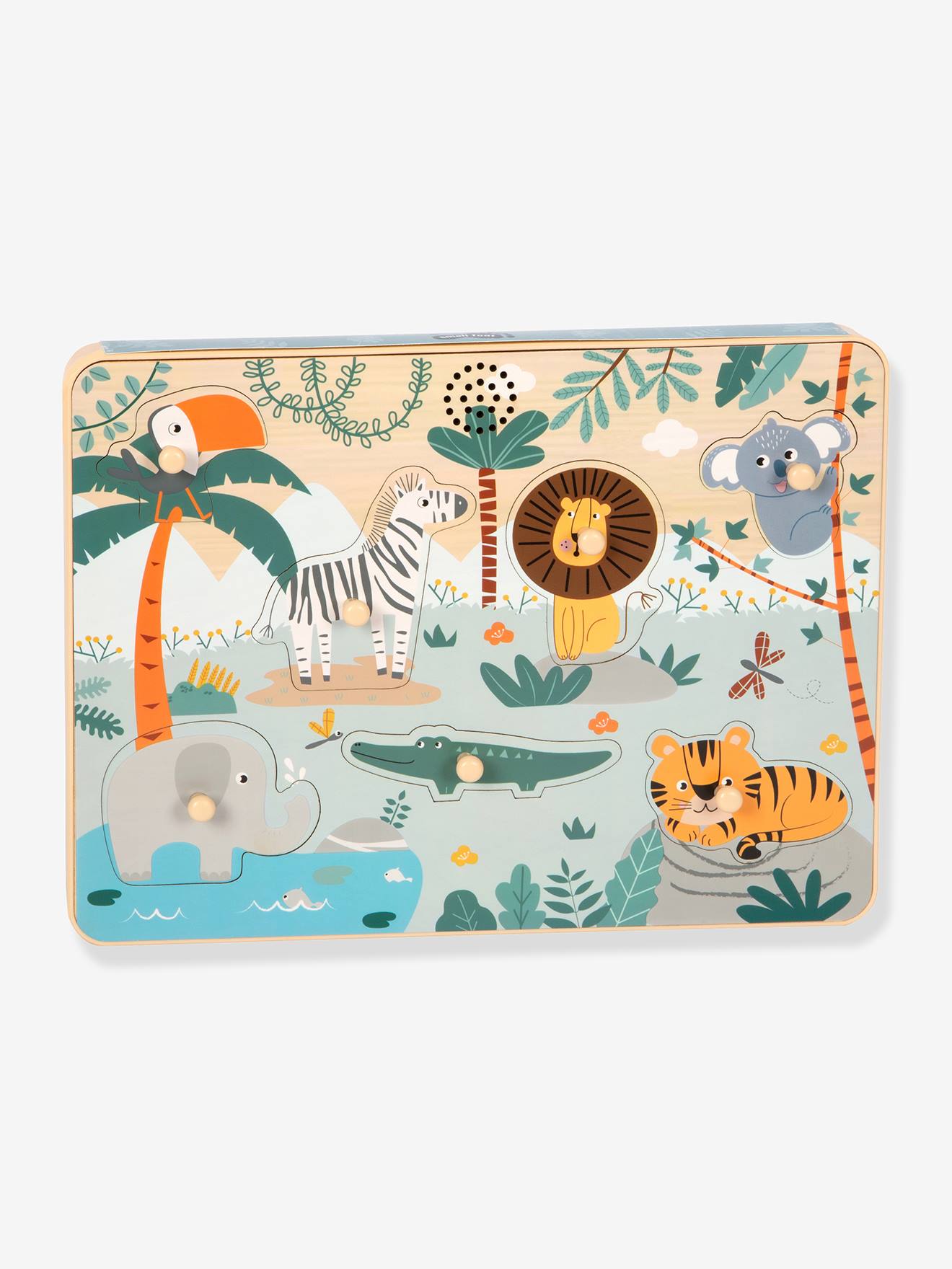Setzpuzzle Tierlaute SAFARI Baby small foot Setzpuzzle Tierlaute SAFARI Baby small foot