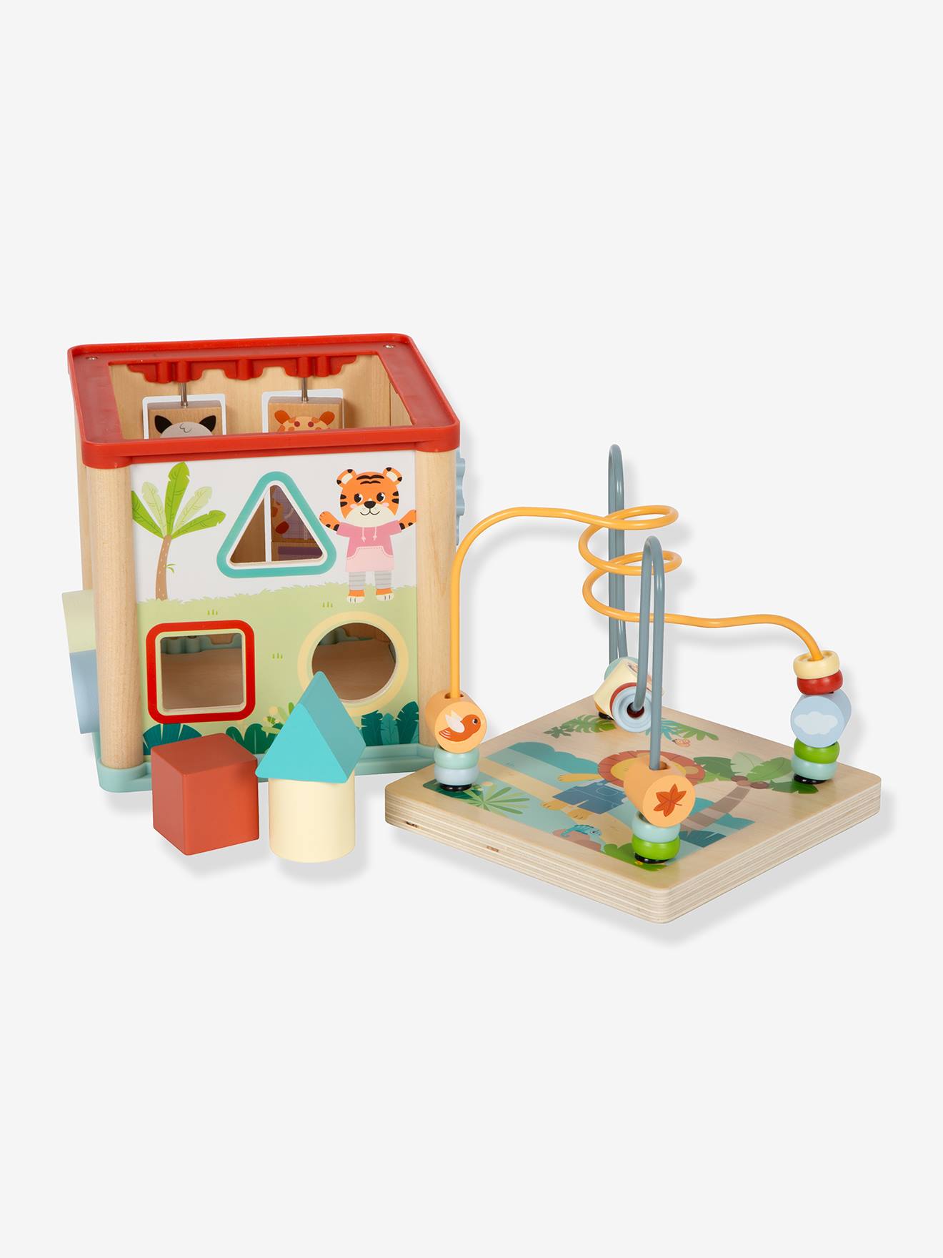 Motorikwürfel JUNGLE FRIENDS Baby small foot