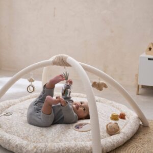 Baby Activity-Decke BABYLON mit Spielbogen & Umrandung Baby Activity-Decke BABYLON mit Spielbogen & Umrandung