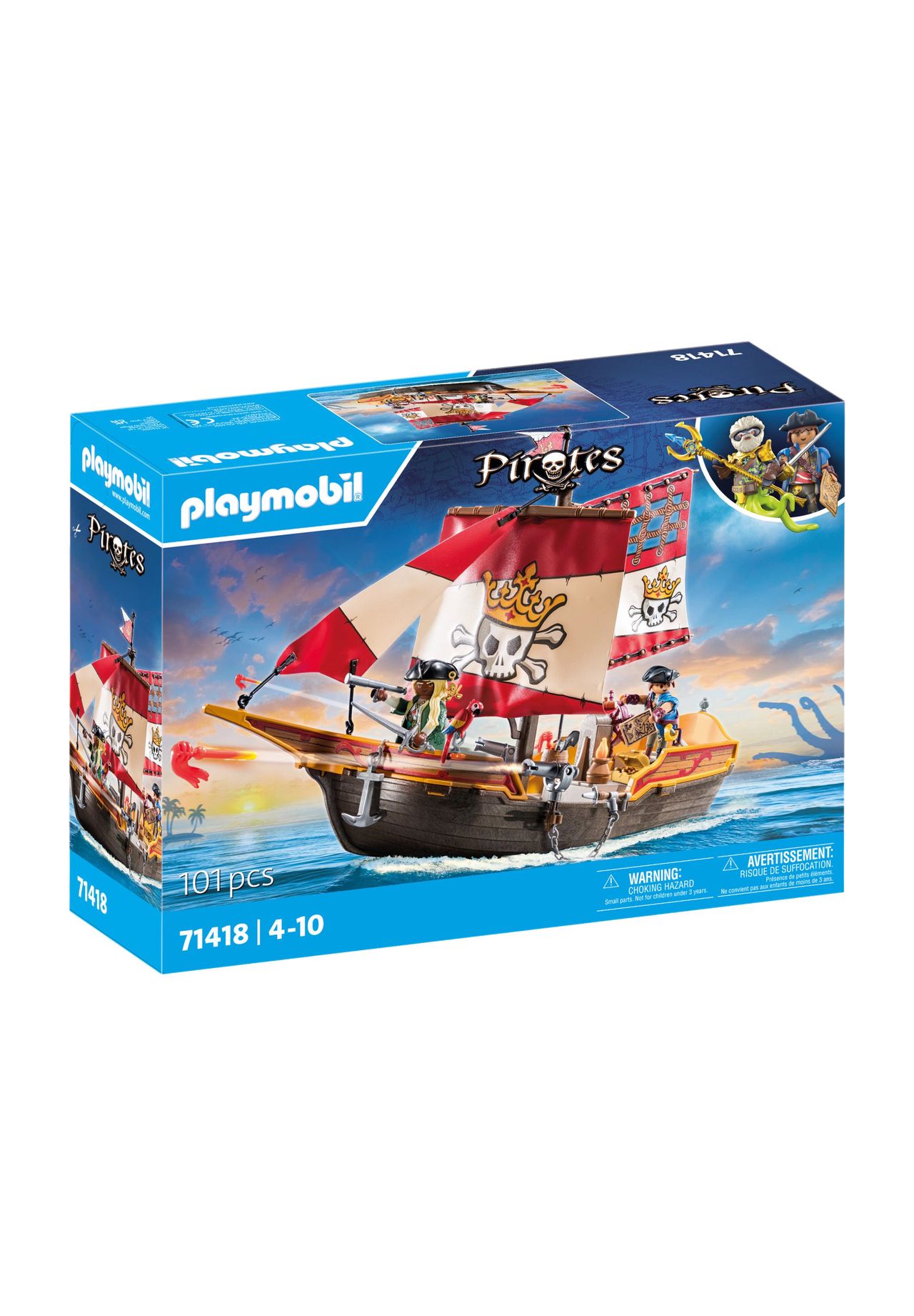playmobil® Pirates - Piratenschiff 71418