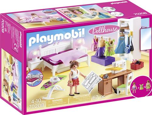 Playmobil® Dollhouse Schlafzimmer mit Nähecke 70208 Playmobil® Dollhouse Schlafzimmer mit Nähecke 70208