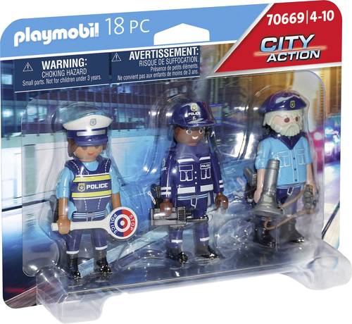 Playmobil® City Action Figurenset Polizei 70669 Playmobil® City Action Figurenset Polizei 70669