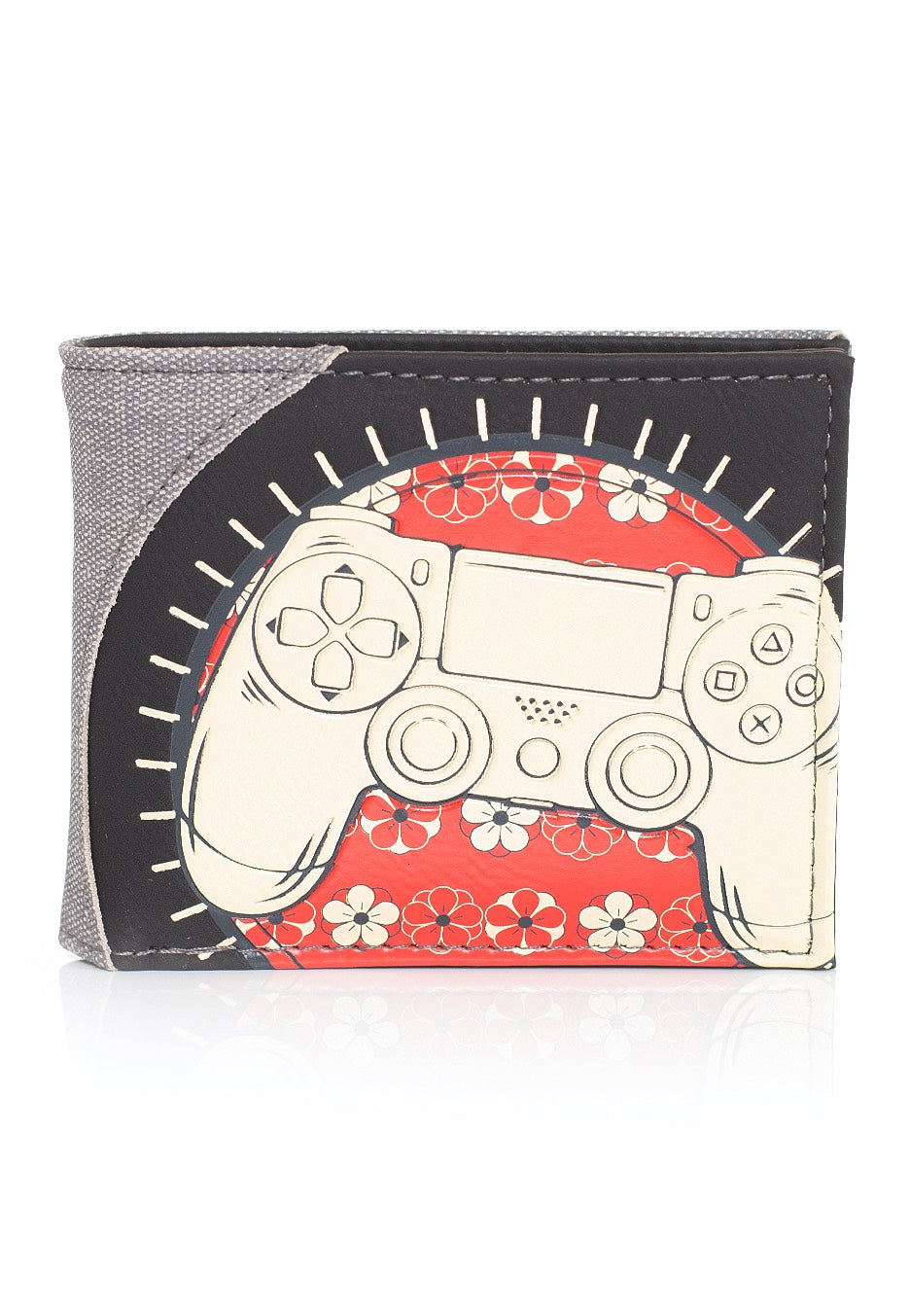 Playstation – Biker Bifold Grey – Portemonnaie – Grau – Onesize – Shell: 100% Polyurethan; Lining: 100% Polyester Playstation - Biker Bifold Grey - Portemonnaie - Grau - Onesize - Shell: 100% Polyurethan; Lining: 100% Polyester