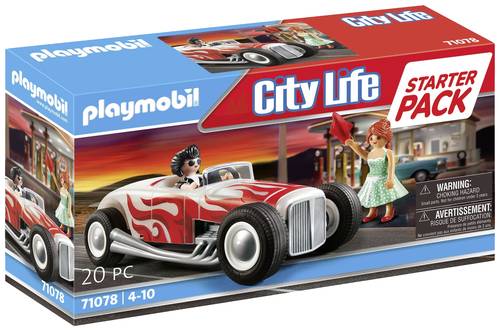 Playmobil® City Life Starter Pack Hot Rod 71078