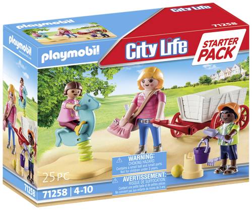 Playmobil® City Life Starter Pack Erzieherin mit Bollerwagen 71258