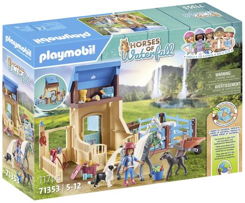 Playmobil® Horses of Waterfall Amelia & Whisper mit Pferdebox 71353