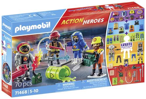 Playmobil® ACT!ON HEROES Feuerwehr 71468