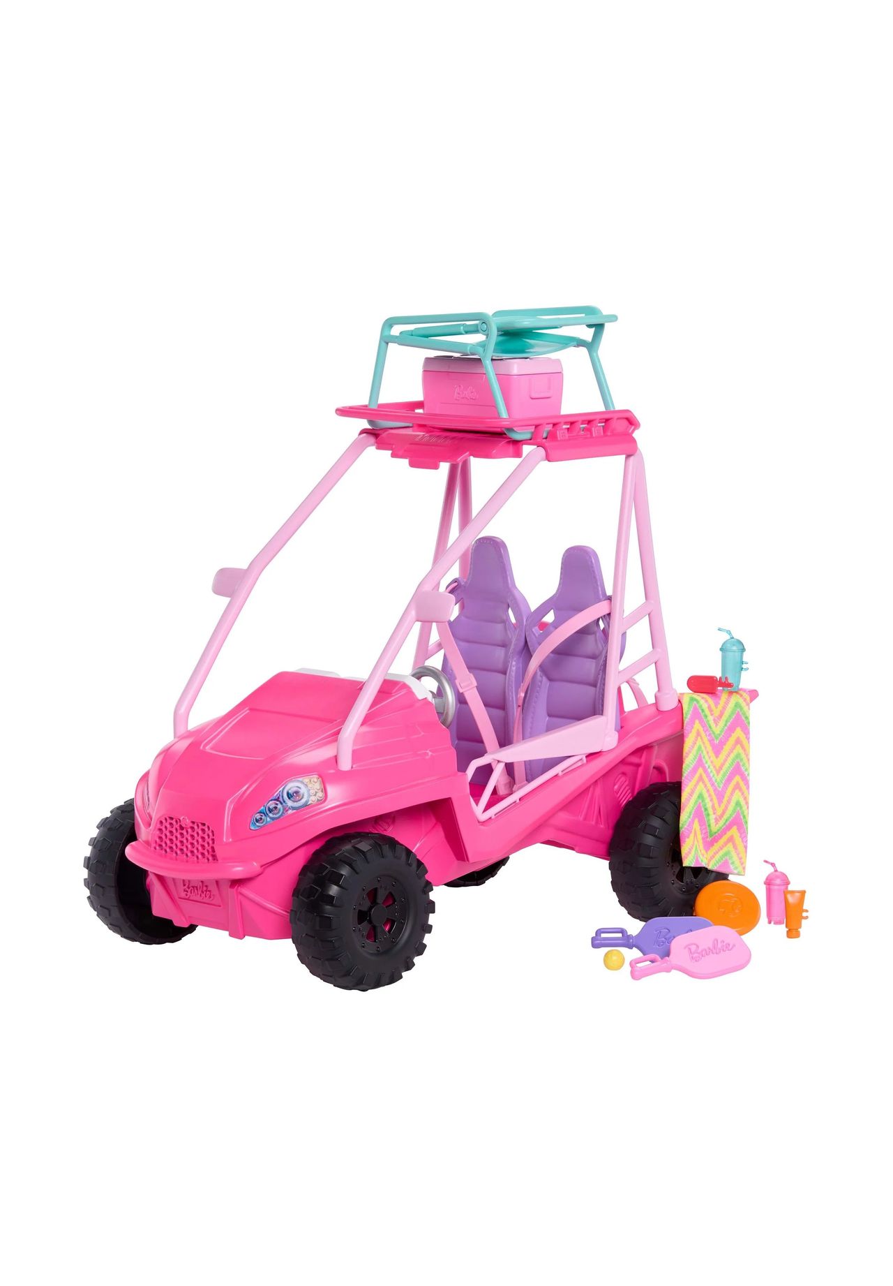 Barbie Puppenfahrzeug " Mysteries Beach Detectives Strand-Buggy"