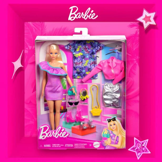 Echte Barbie-Puppe mit modischem Charme, auf Lager, Kinderspielzeug, Desktop-Dekoration, Geburtstagsgeschenk, kommt mit einer glänzenden, passenden Geschenkbox Echte Barbie-Puppe mit modischem Charme