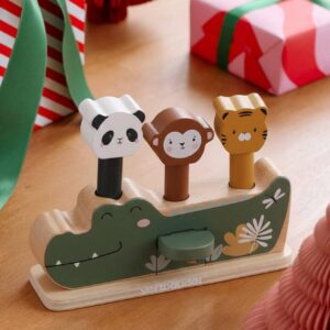 Baby Pop-up-Spiel TANSANIA aus Holz FSC® Baby Pop-up-Spiel TANSANIA aus Holz FSC®