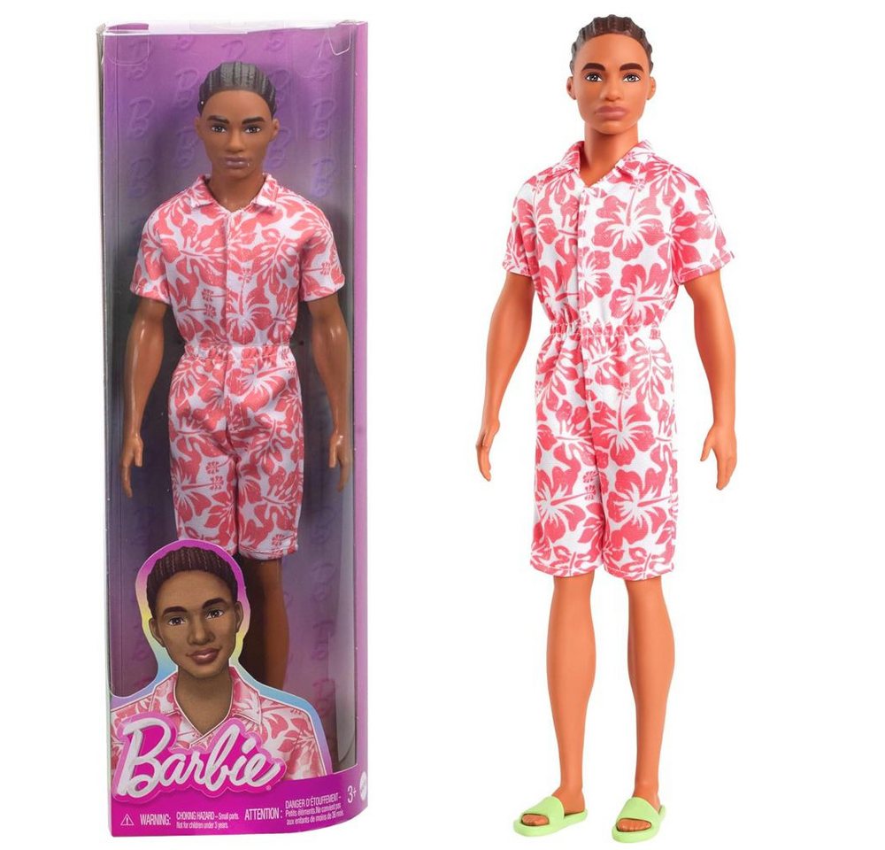 Barbie Anziehpuppe Ken Puppe Coral Style Barbie HYT99 Mattel Fashionistas 235 Barbie Anziehpuppe Ken Puppe Coral Style Barbie HYT99 Mattel Fashionistas 235