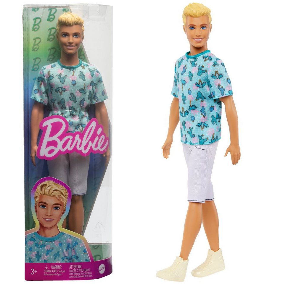 Barbie Anziehpuppe Ken Puppe blond Cactus & Palm Barbie HJT10 Mattel Fashionistas 211