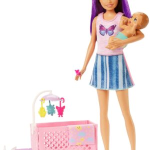 Barbie Anziehpuppe »Skipper Babysitters Inc., Sleepy Baby… Barbie Anziehpuppe »Skipper Babysitters Inc.