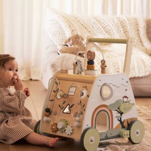 Activity-Lauflernwagen TANSANIA aus Holz FSC® Activity-Lauflernwagen TANSANIA aus Holz FSC®