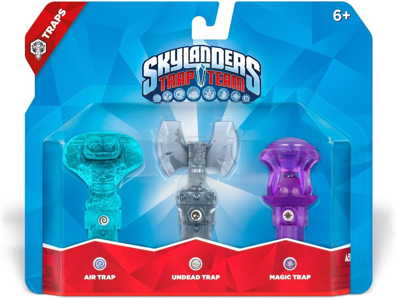Skylanders - Trap Team Triple Pack: Air Trap + Undead Trap + Magic Trap (sehr guter Zustand) (gebraucht)