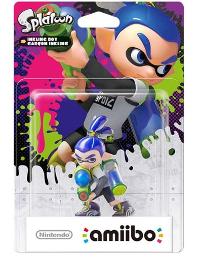 Amiibo - Splatoon Collection Figur: Inkling-Junge / Inkling Boy (sehr guter Zustand) (gebraucht)