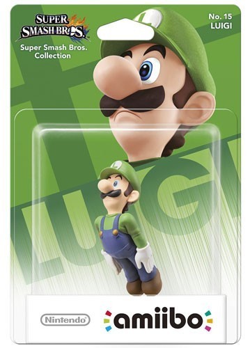 Amiibo - Super Smash Bros. Collection Figur: Luigi (sehr guter Zustand) (gebraucht)