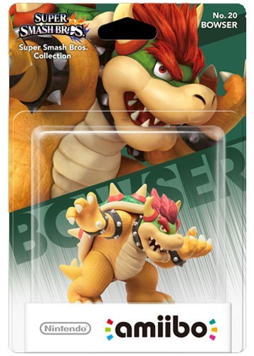 Amiibo - Super Smash Bros. Collection Figur: Bowser (gebraucht) NEUWERTIG