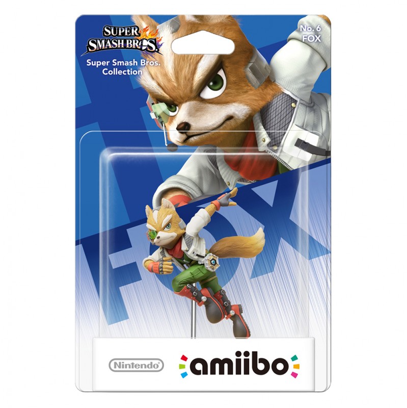 Amiibo - Super Smash Bros. Collection Figur: Fox (gebraucht) NEUWERTIG