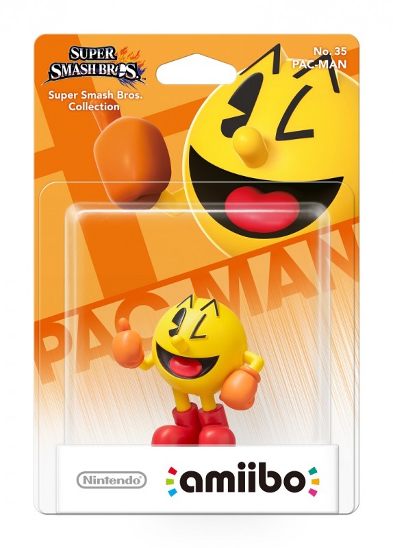 Amiibo - Super Smash Bros. Collection Figur: Pac-Man (sehr guter Zustand) (gebraucht)