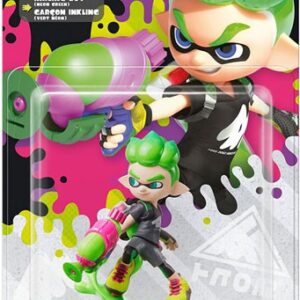 Amiibo - Splatoon: Inkling-Junge #neongrün (gebraucht) NEUWERTIG