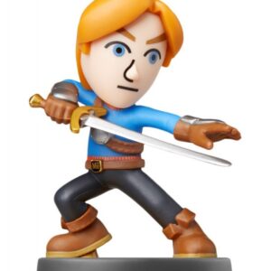 Amiibo - Super Smash Bros Collection Figur: Mii Swordfighter (gebraucht) NEUWERTIG