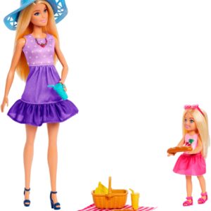 Barbie Anziehpuppe »Barbie Malibu and Chelsea«