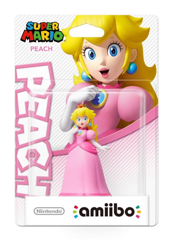 Amiibo - Super Mario Collection Figur: Peach (gebraucht) NEUWERTIG