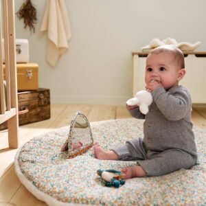 Wendbare Baby Activity-Decke RETRO FLOWER