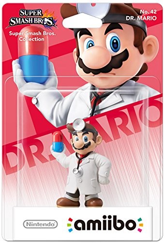 Amiibo - Super Smash Bros. Collection Figur: Dr. Mario (sehr guter Zustand) (gebraucht)