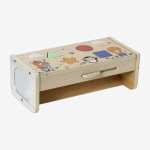 Baby Sortierbox HAPPY ANIMALS Holz FSC®