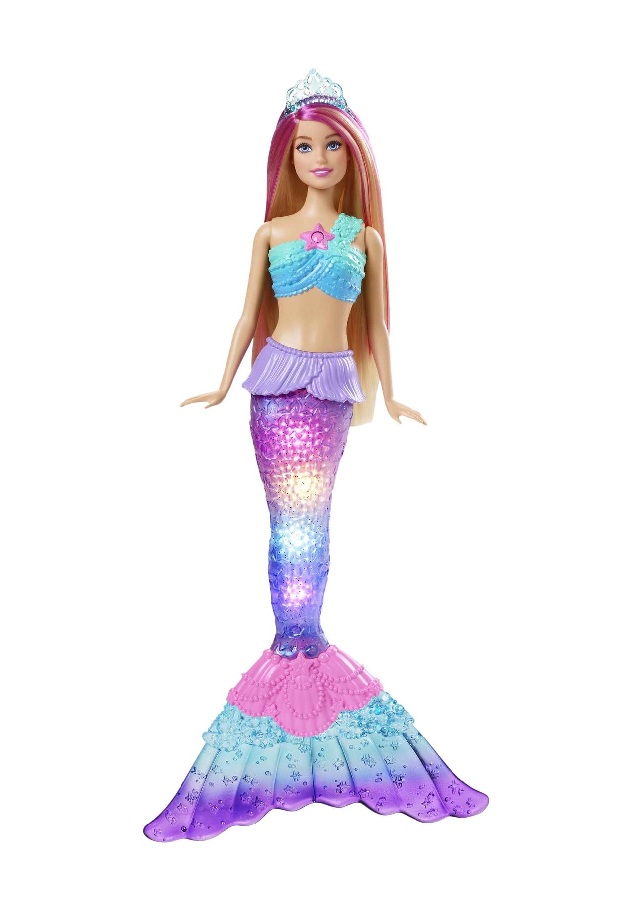 Barbie Dreamtopia Puppe "Malibu Zauberlicht Meerjungfrau"