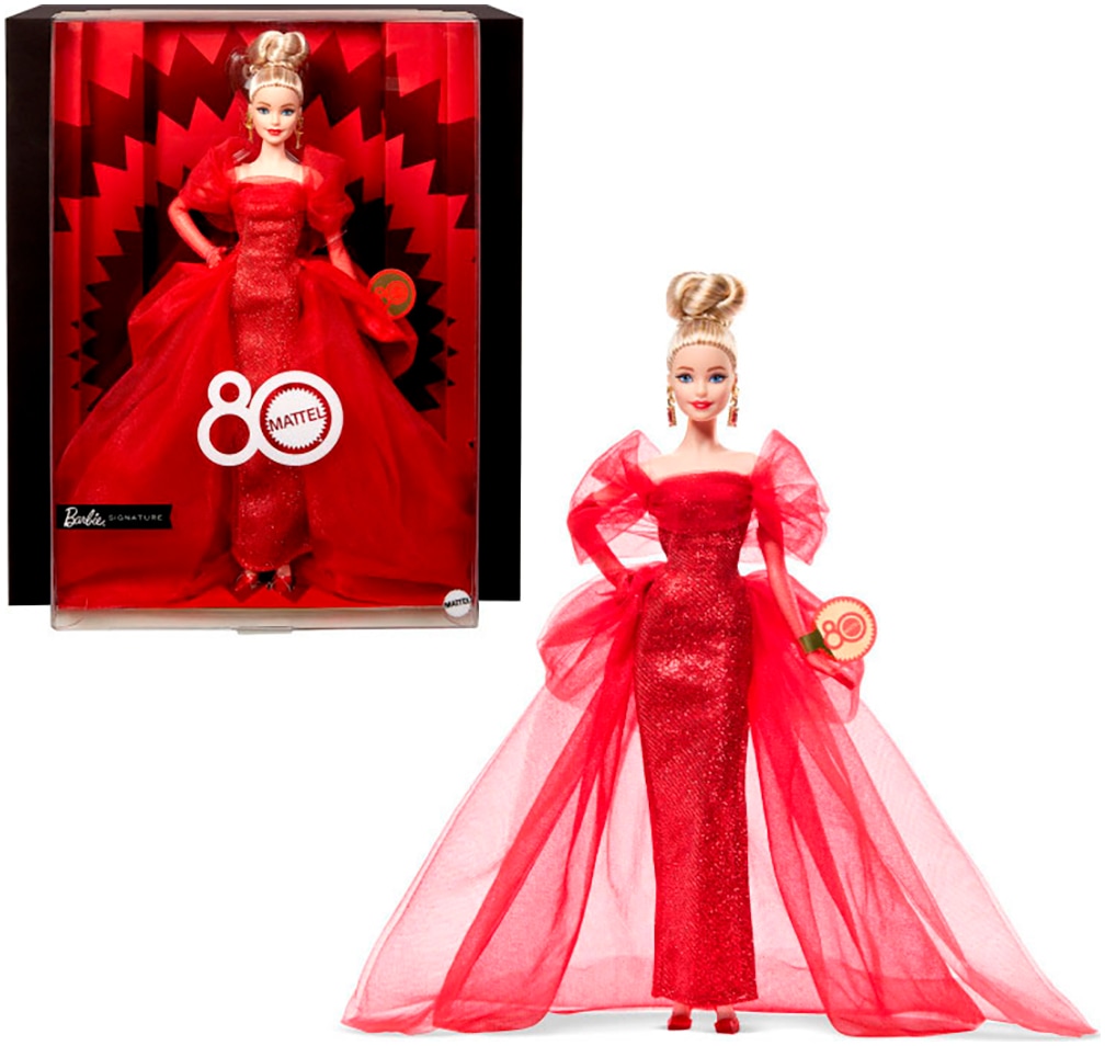 Barbie Anziehpuppe »Barbie Signature Mattel 80th...