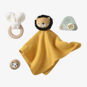 Baby Geschenk-Set zur Geburt mit Holz FSC®