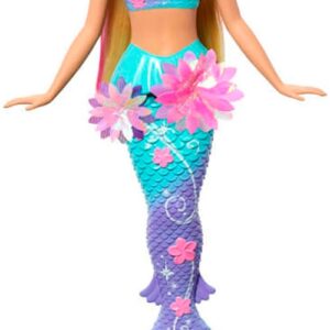 Barbie Anziehpuppe »Meerjungfrau mit magischen Blüten