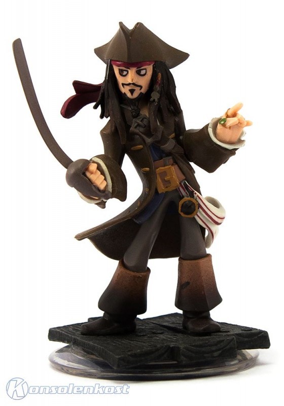 Disney Infinity - Figur: Käpt'n Jack Sparrow (gebraucht) NEUWERTIG