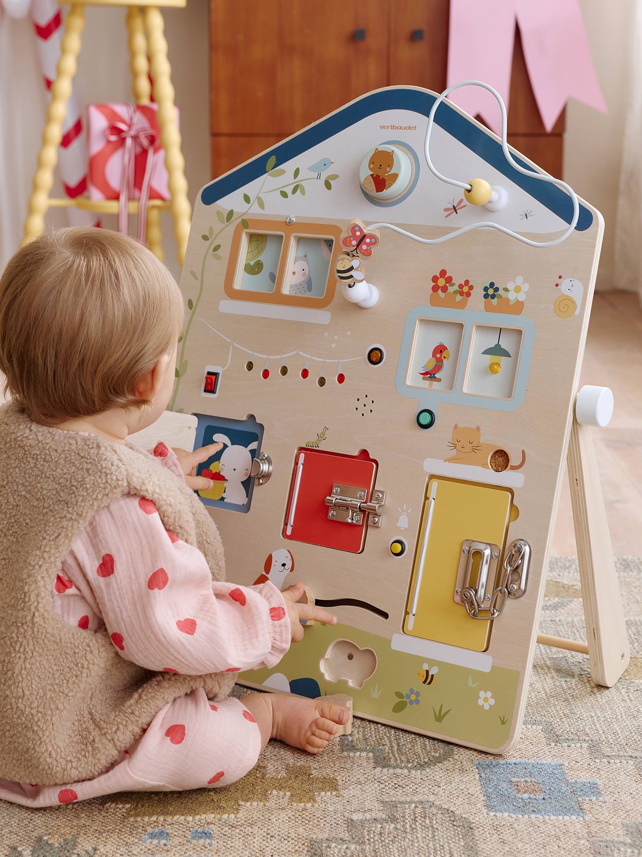 Activity-Tafel mit Sound- und Lichteffekten