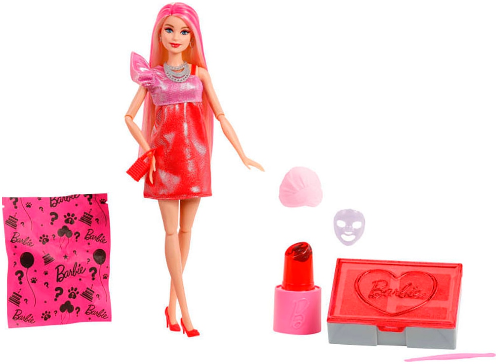 Barbie Anziehpuppe »Barbie Party Unboxed Barbie Glam...