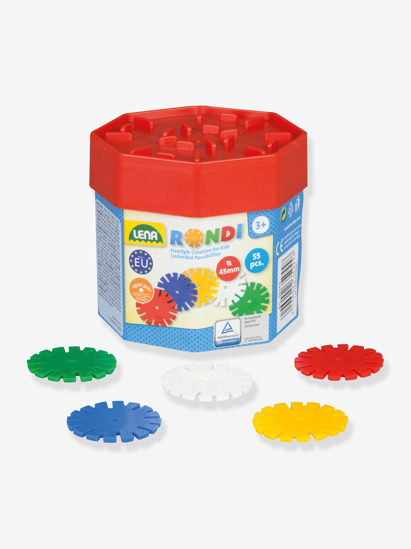 Steckplättchen Rondi LENA Kinder Baudose 45